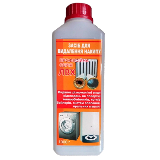 Засіб для очищення теплообмінників, систем опалення ЛВХ-4.1