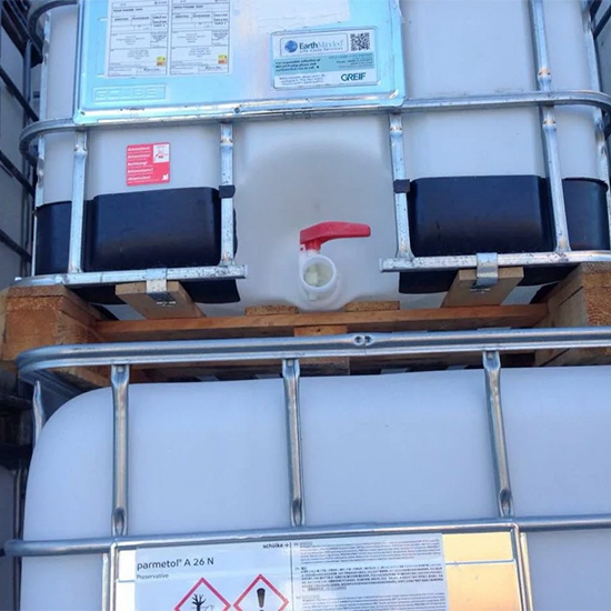 Емкость кубовая пластиковая 1000 литров, еврокуб